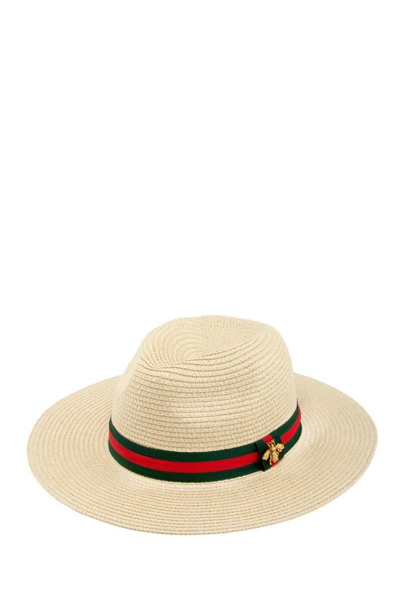 Bee Fedora Straw Sun Hat