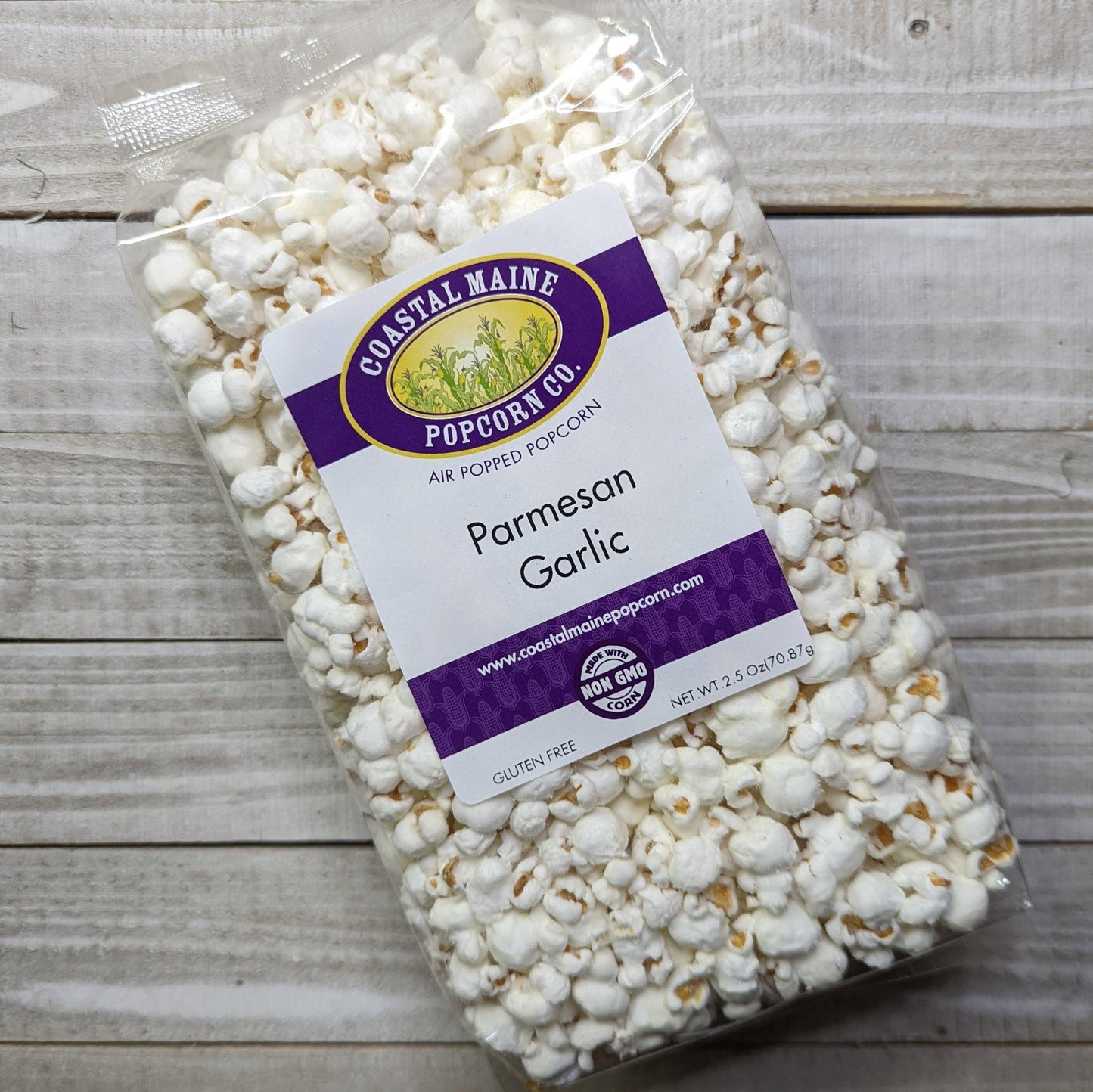Parmesan Garlic Popcorn (Savory)