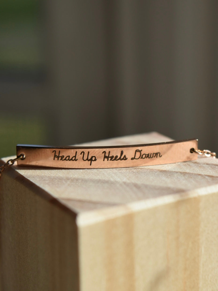 Equestrian Saying Bracelet