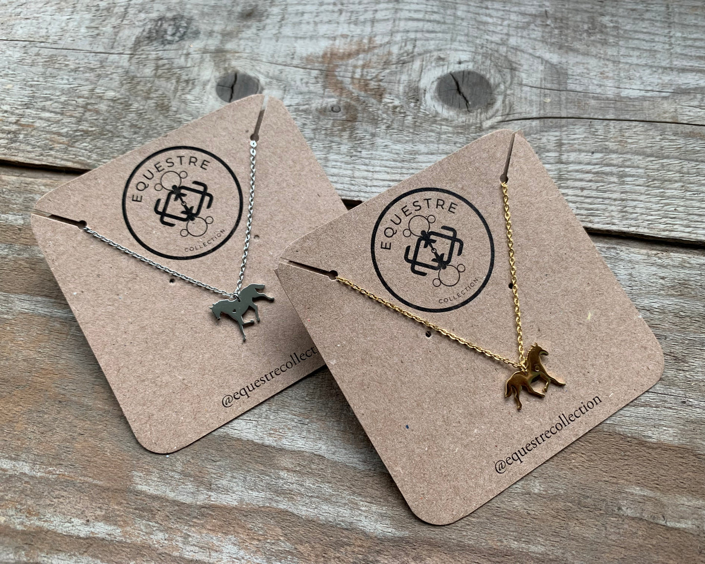 Heart Horse Necklace