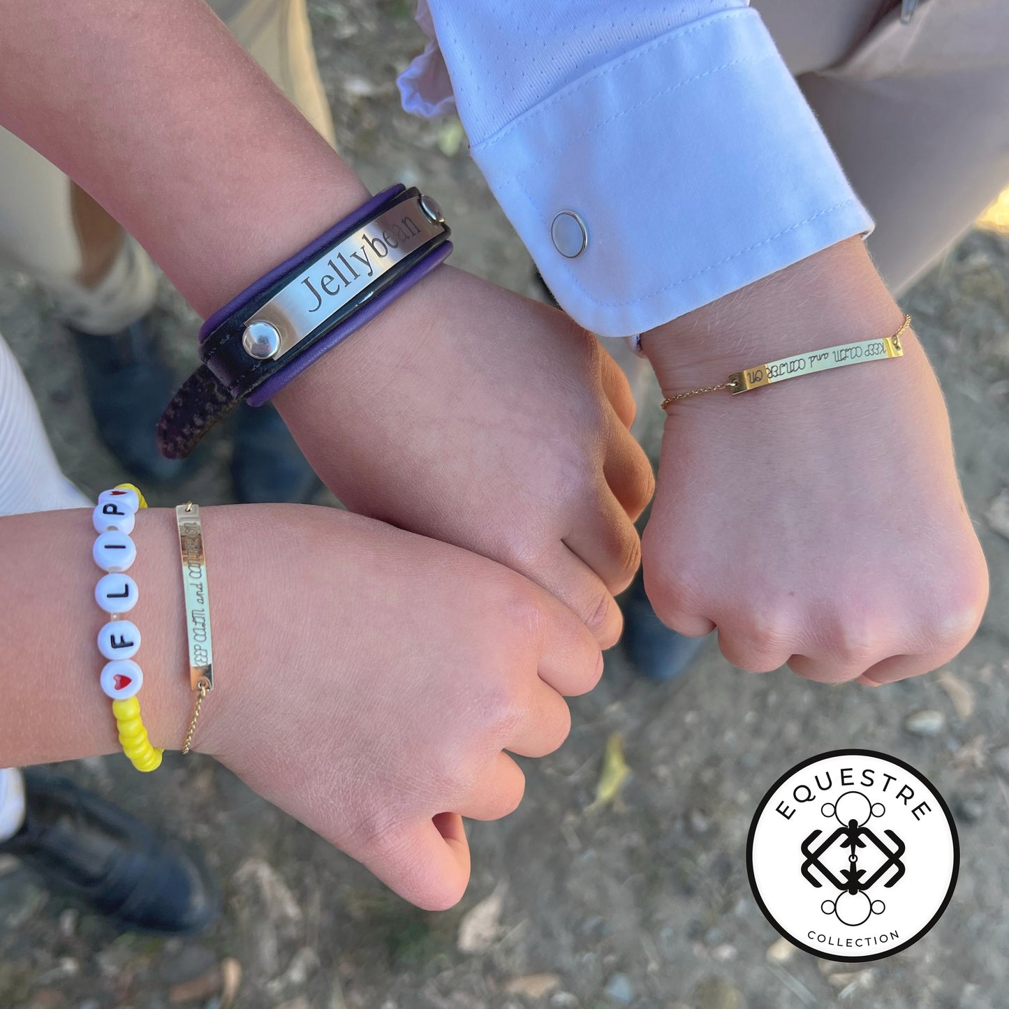 Equestrian Saying Bracelet