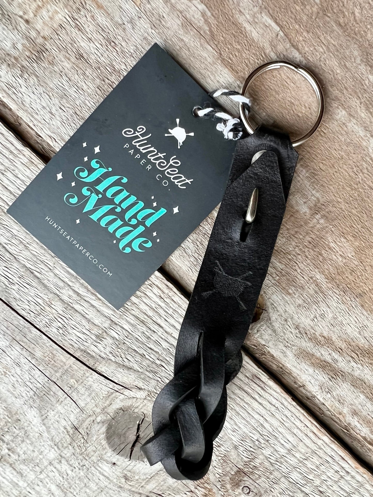 Bridle Keychain - Handmade Genuine Leather
