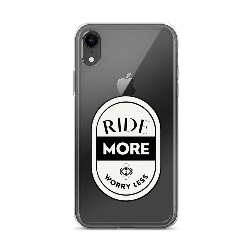Ride More Worry Less iPhone Case