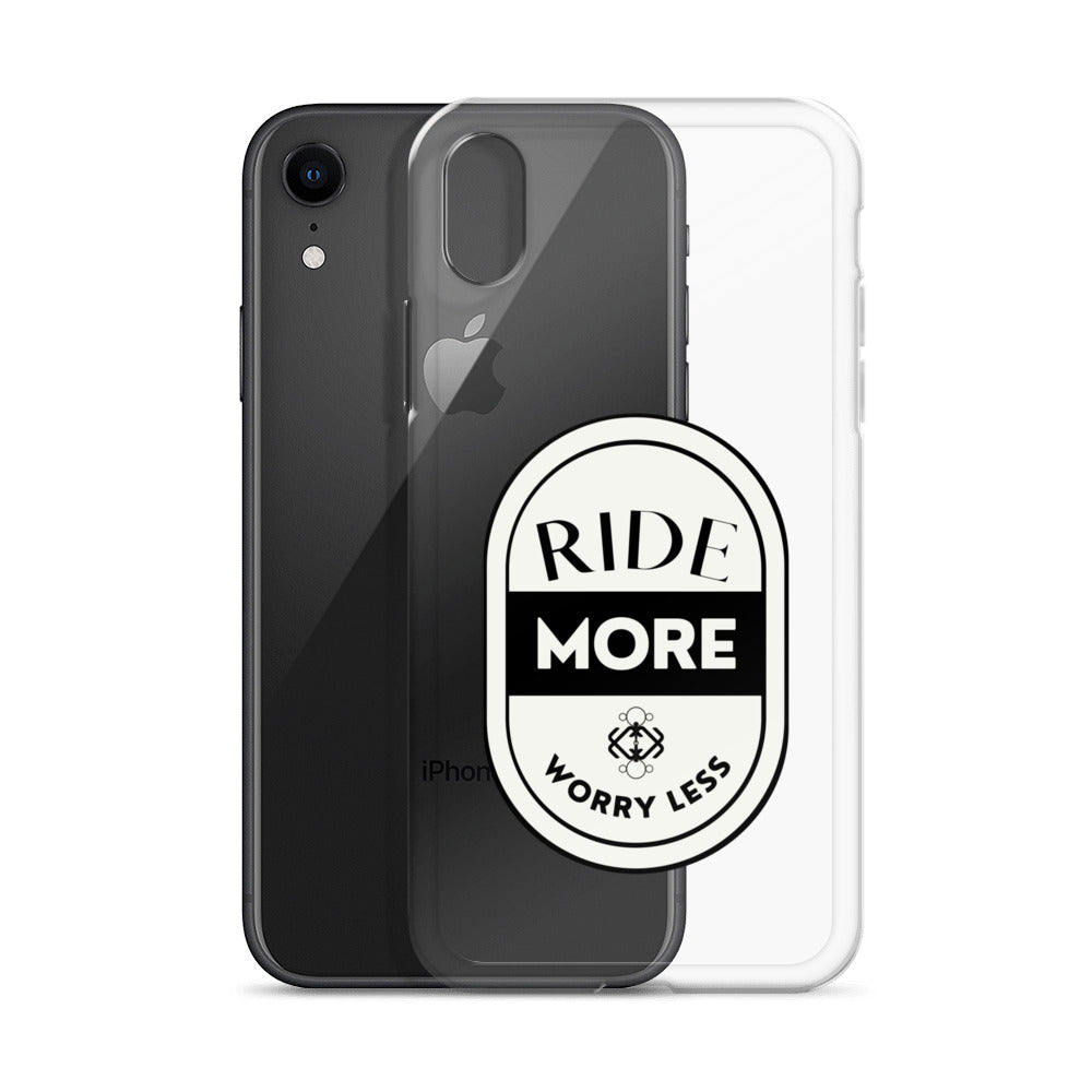 Ride More Worry Less iPhone Case