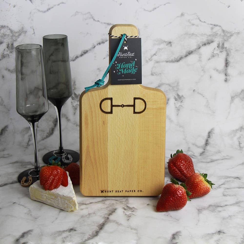 D-Ring  Equestrian Horse Cheese Board
