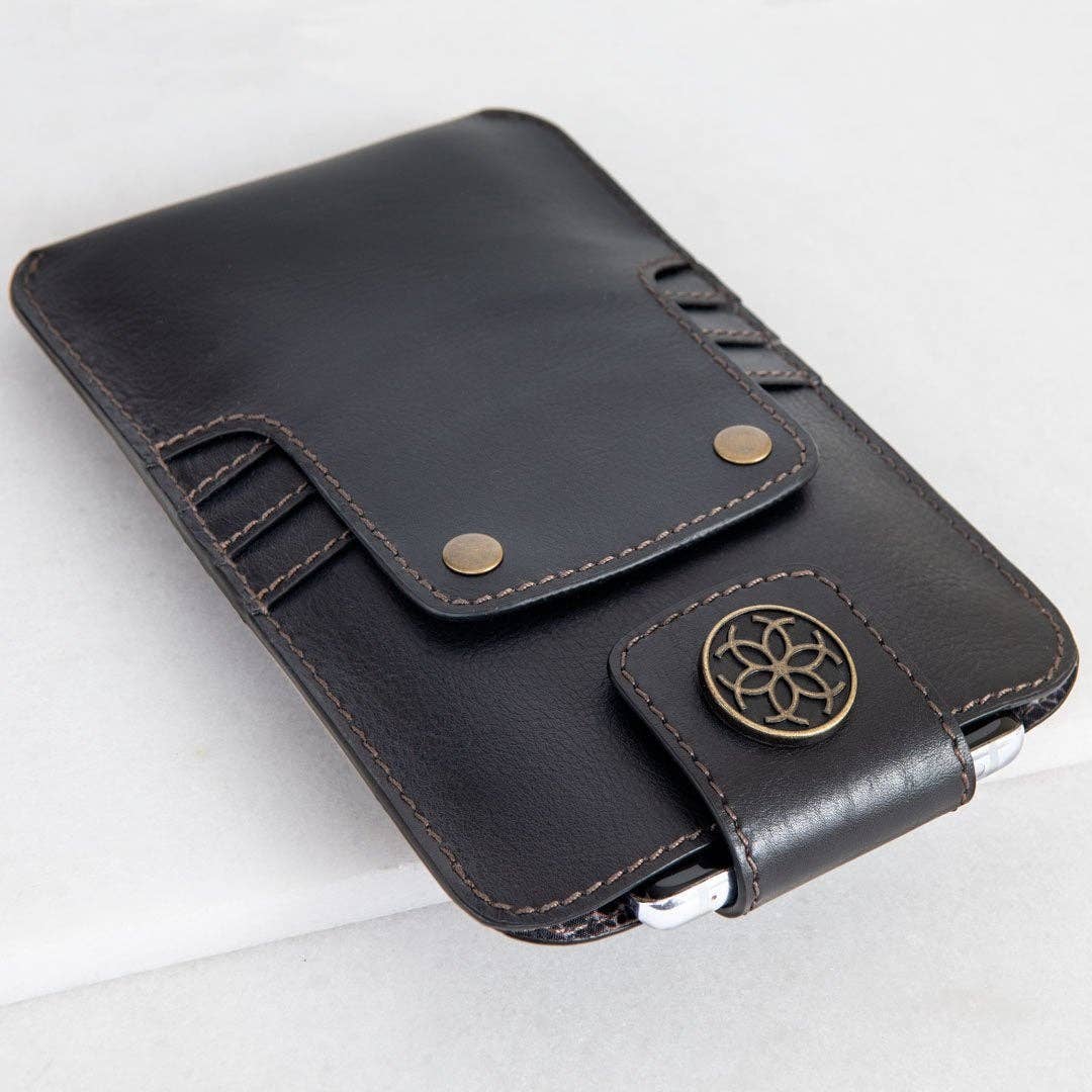 Austin Phone Wallet in Black